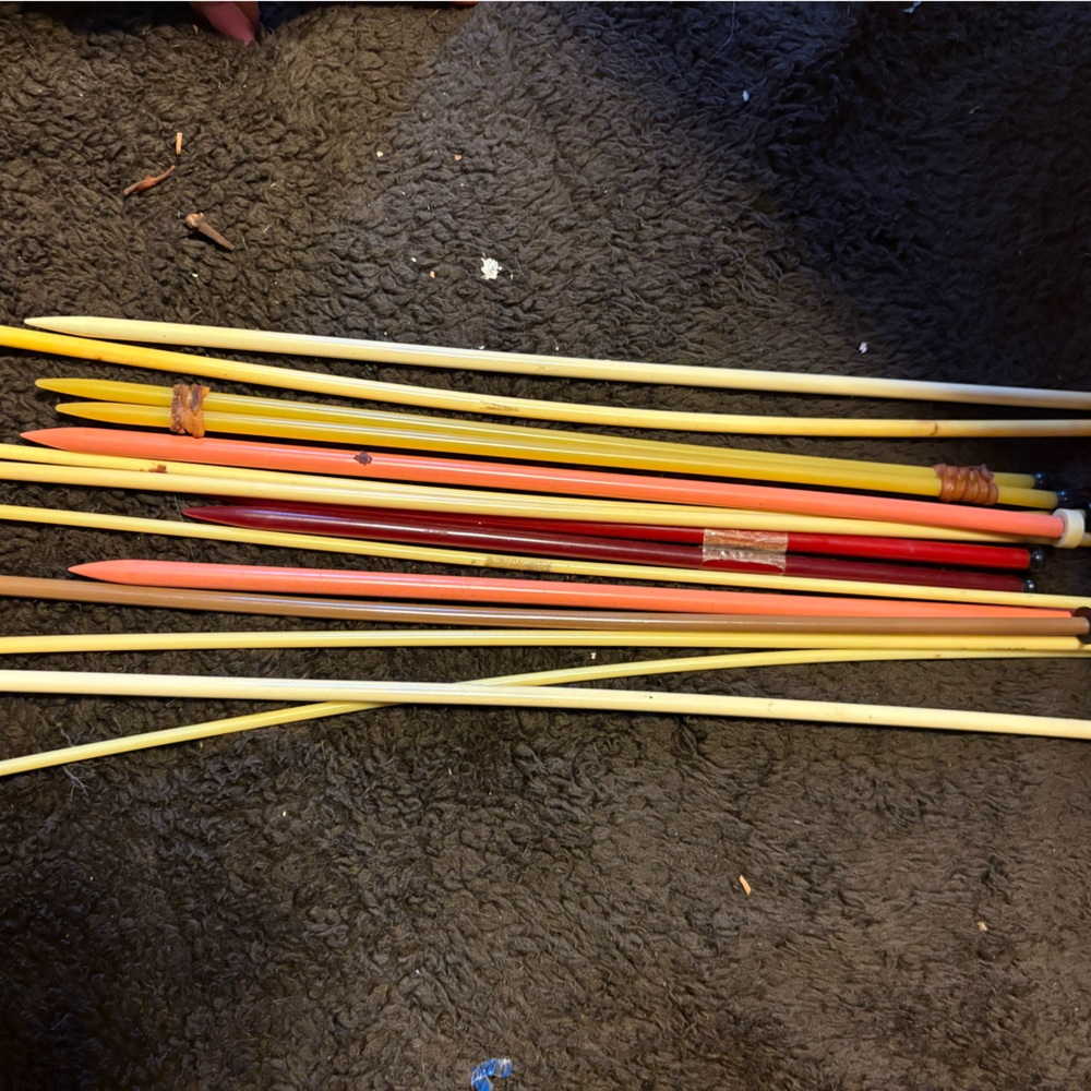 Vintage knitting needles!